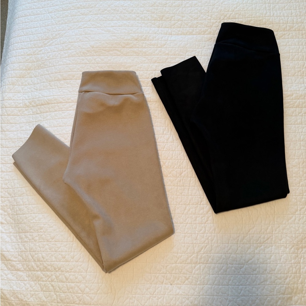 Splendid Faux Suede Leggings